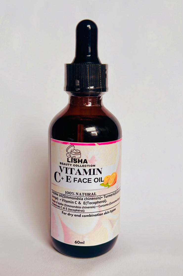 Vitamin C + E Facial Oil.