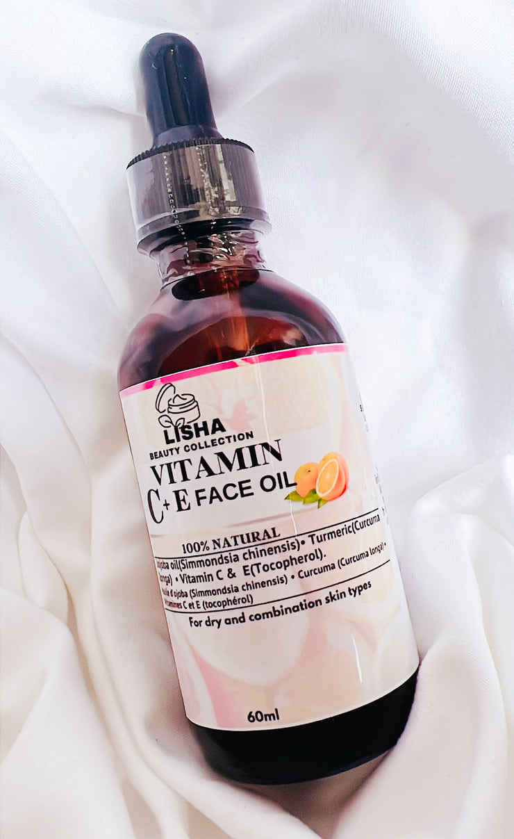 Vitamin C + E Facial Oil.