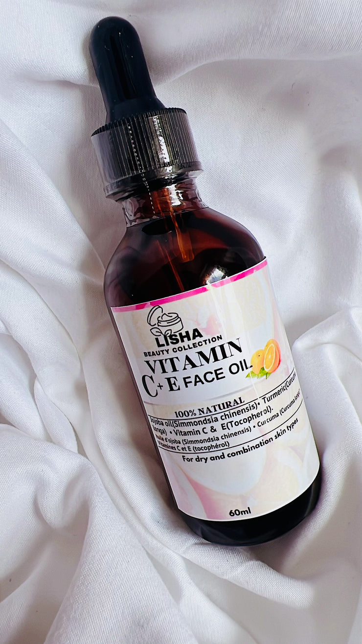 Vitamin C + E Facial Oil.