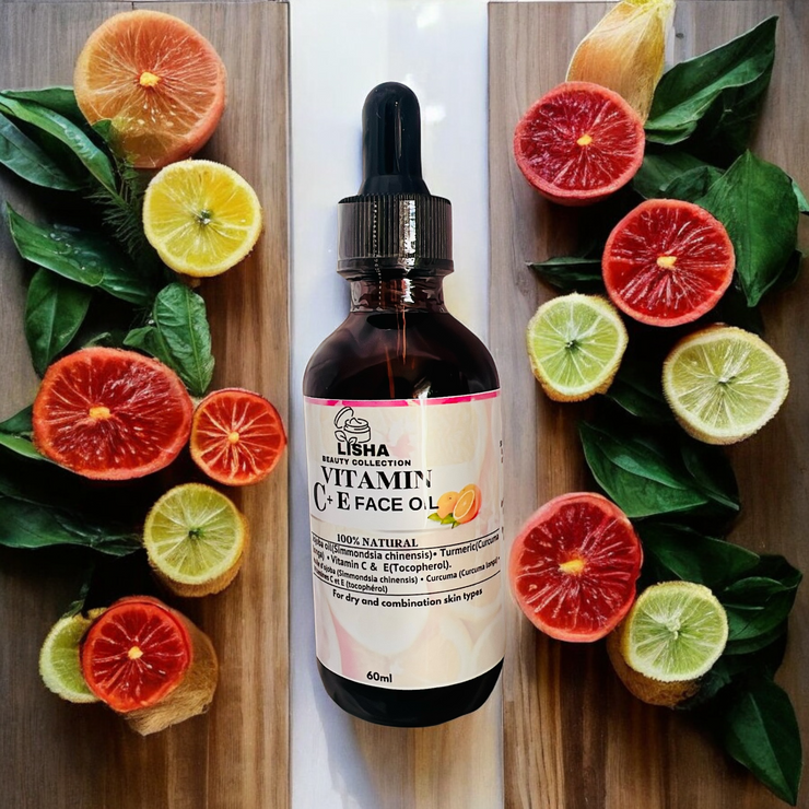 Vitamin C + E Facial Oil.