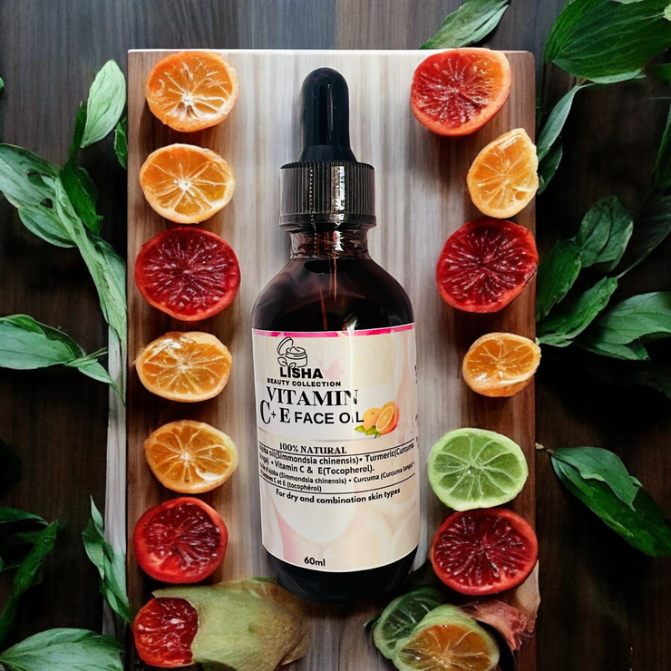 Vitamin C + E Facial Oil.